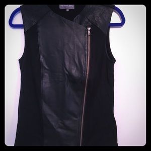 Michael Stars Leather Tank/Vest